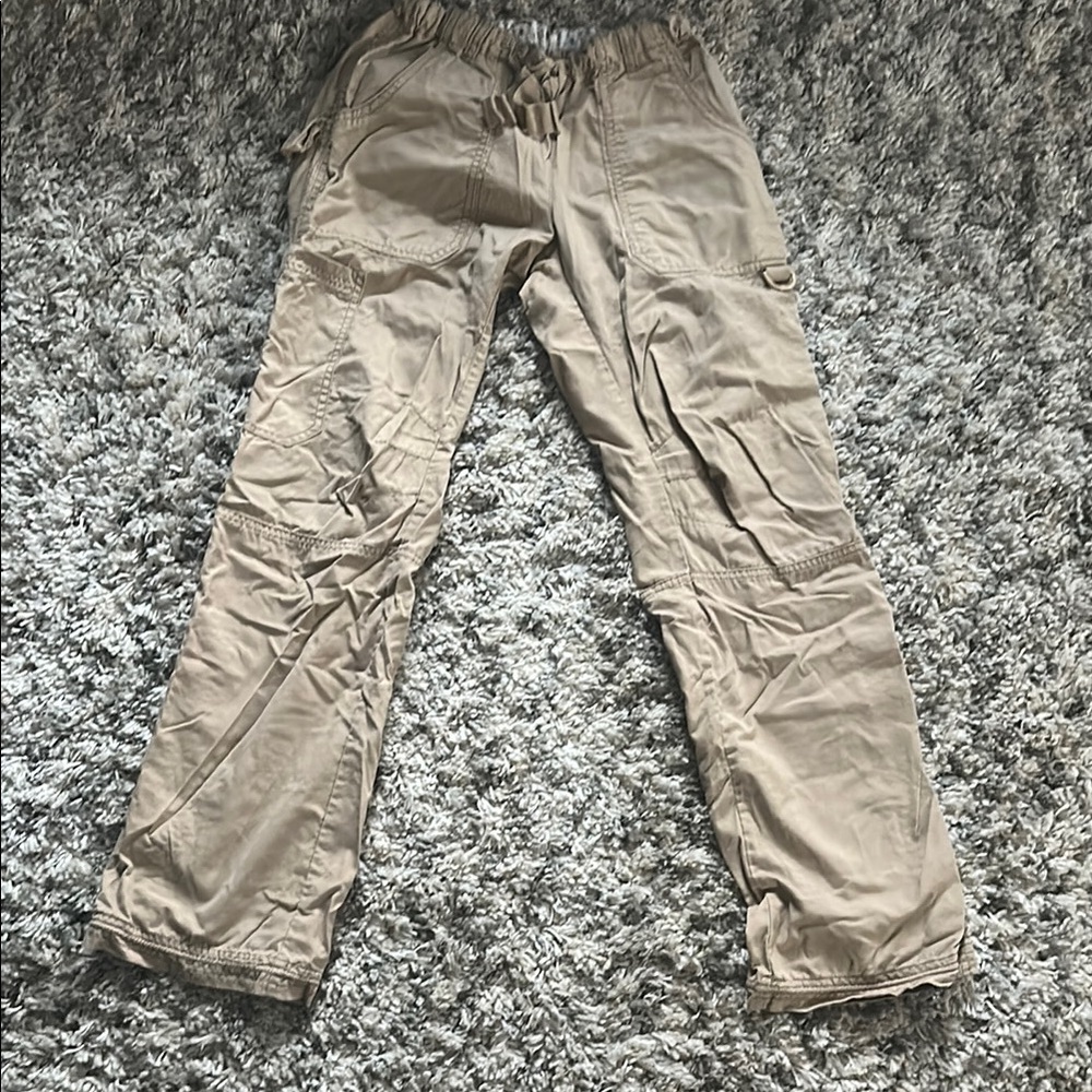 Women’s cargo scrub pants. Size XS